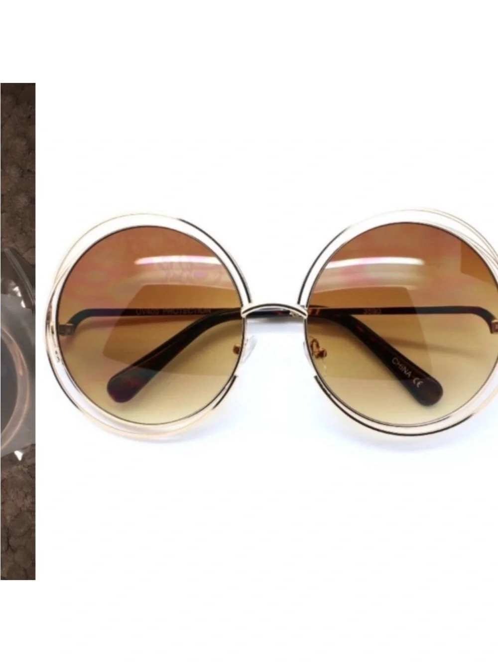 ✨FARRAH RETRO 70’s hipster OVERSIZED SHADES *NWT*